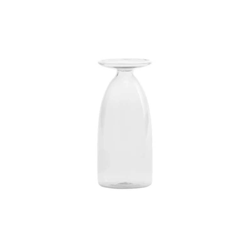 13 cm - Un Fiore Vaso Fiori In Vetro Borosilicato