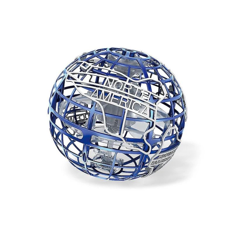 Gadget Globo Terrestre Volante 360° Con Led E Cavo Usb
