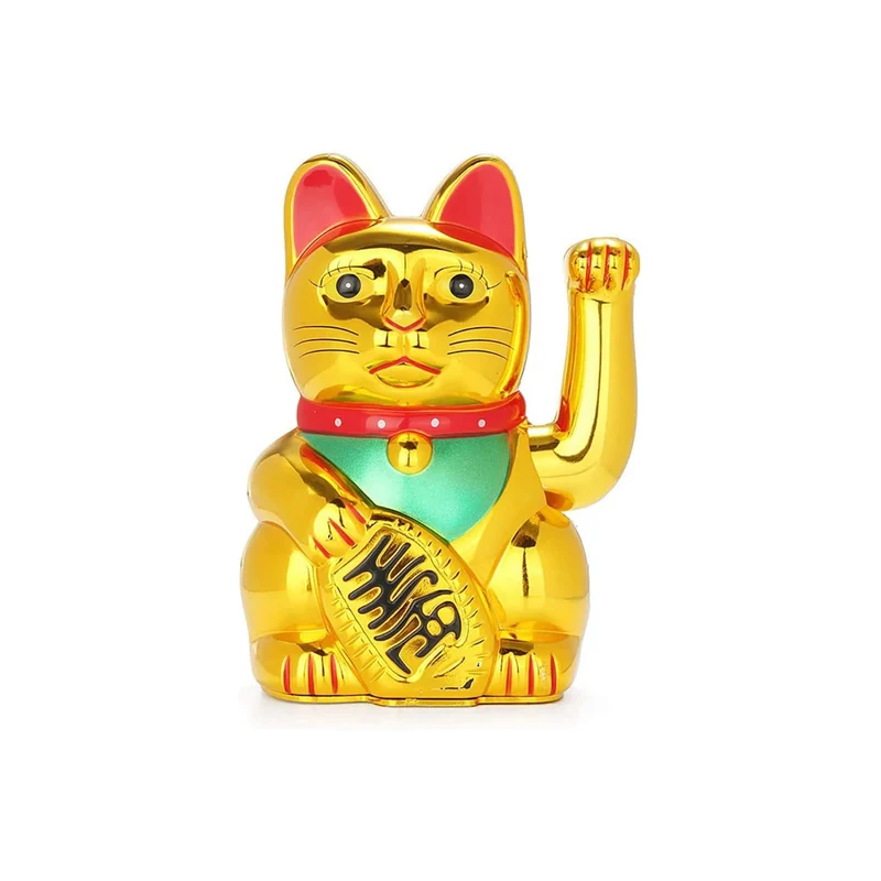 Gadget Decorativo Gatto Della Fortuna Cinese Maneki-Neko