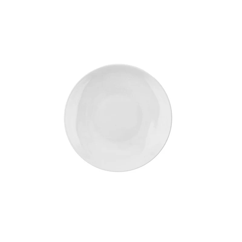 11 cm - Silk Piattino Tazzina caffè In Porcellana Bone China Set 6 Pz
