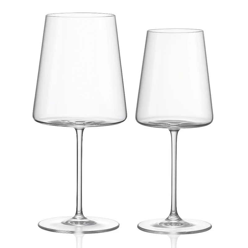 Zante Ray Set Calici Vino Bianco & Rosso In Vetro - Set 12 Pz