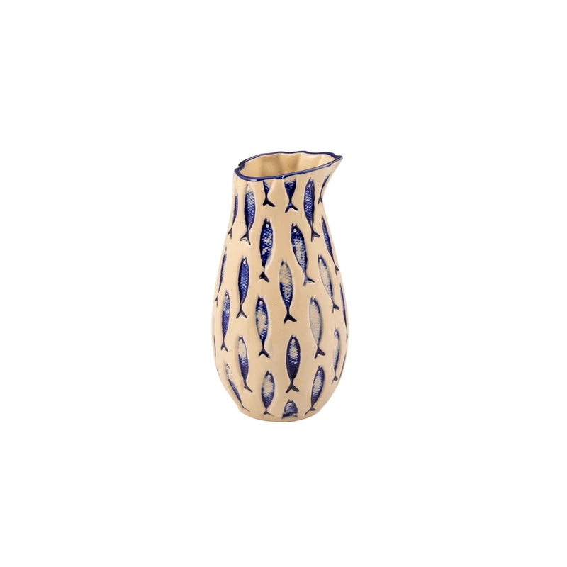 50 cl - Thalassios Caraffa In Stoneware Set 6 Pz