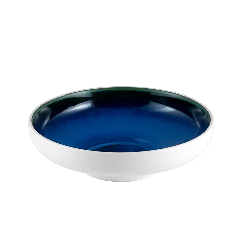 25.5 cm - Abyssos Coppa Rotonda In Stoneware Set 4 Pz