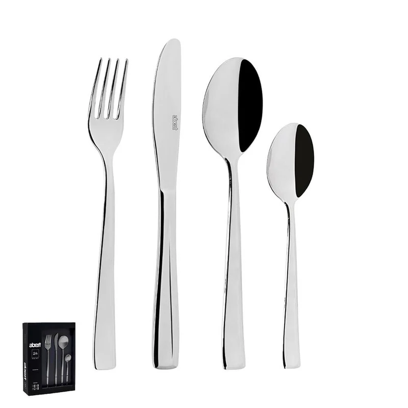 Firenze Servizio Posate In acciaio Inox 18/10 Set 24 Pz