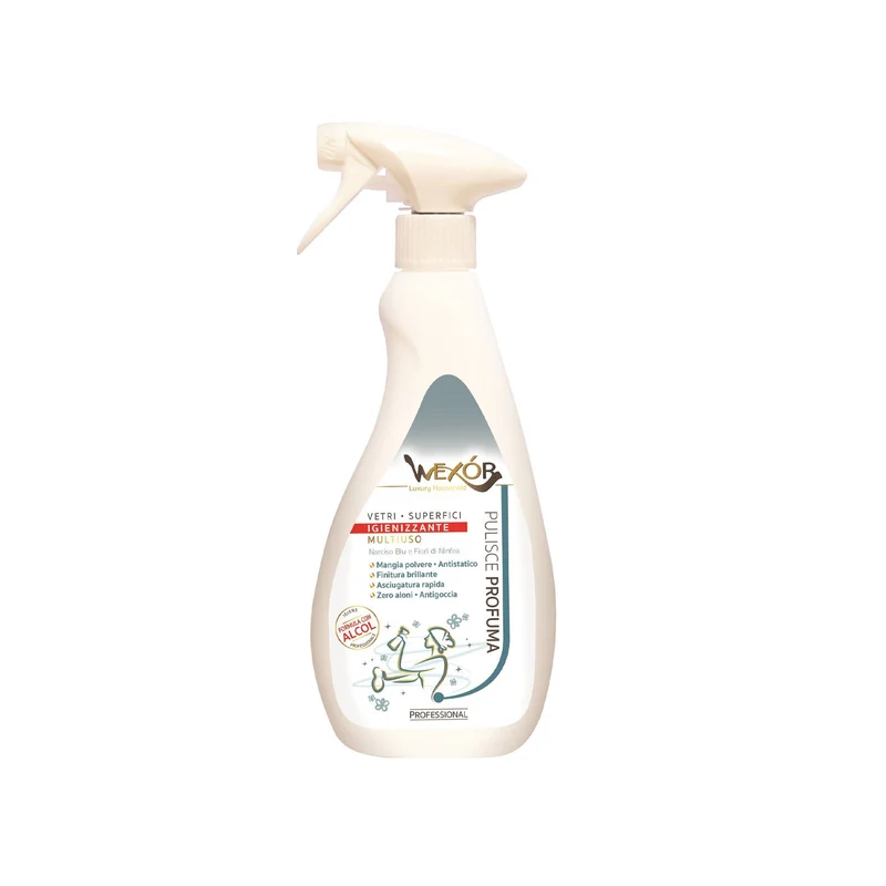 Spray Pulisci Vetri E Superfici Igienizzante 750ml