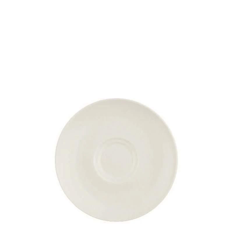 13 cm - Mokka Piattino Tazzina Caffé In Porcellana - Set 12 Pz