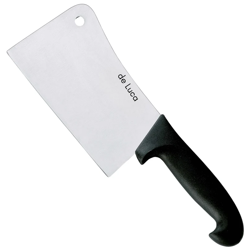 Mannaretta Professionale De Luca | Lama Inox AISI 420 | Manico Antiscivolo | Uso Alimentare Chef