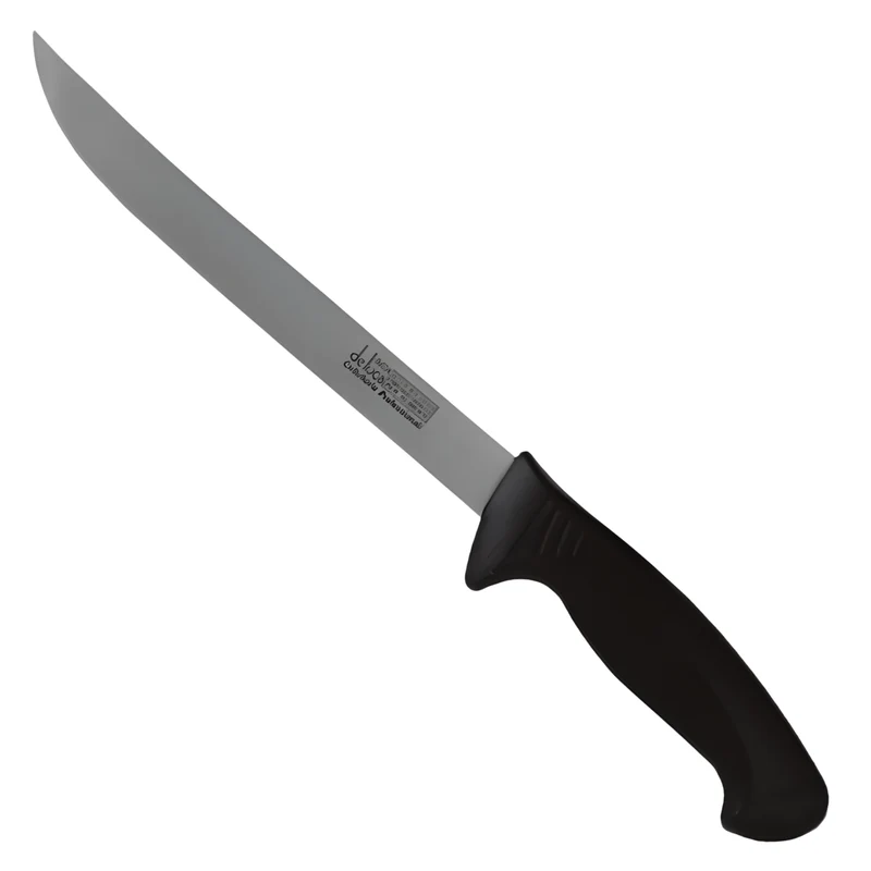 Coltello Per Arrosto De Luca New Professional | Lama Acciaio Inox | Manico Plastica | Uso Pro Chef