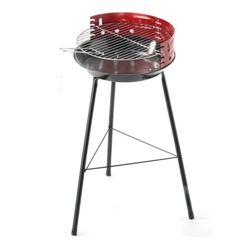 Barbecue Sirio Ompagrill In Acciaio Smaltato | Griglia Cromata 3 Altezze | Struttura Robusta