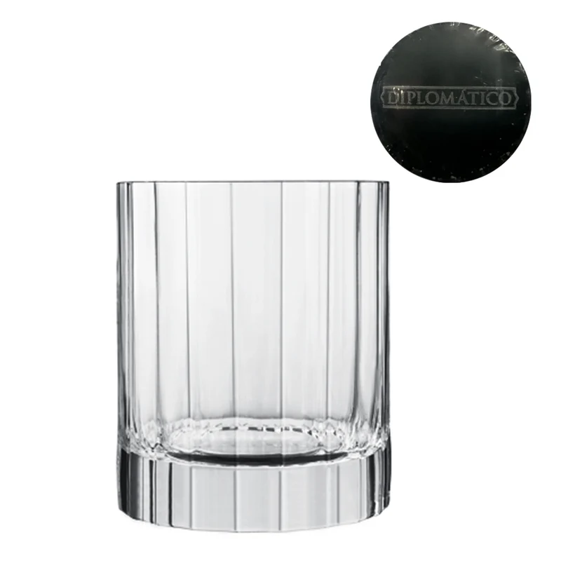 25.5 cl - Bach Diplomatico Bicchiere Whisky Rum In Vetro Set 6 Pz