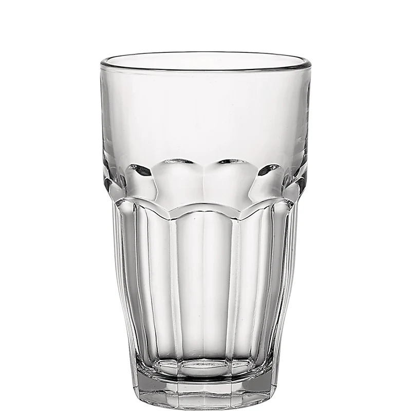 64.6 cl - Rock Bar Bicchiere Bibita in Vetro Temperato - Set 6 Pezzi