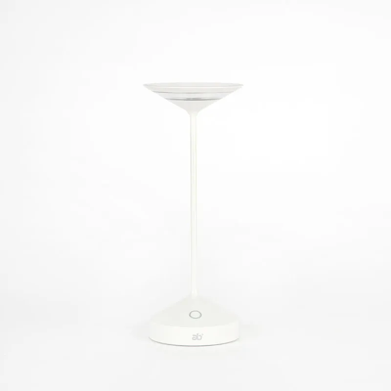 28 cm - Tempo Lampada Da Tavolo Ricaricabile In Alluminio