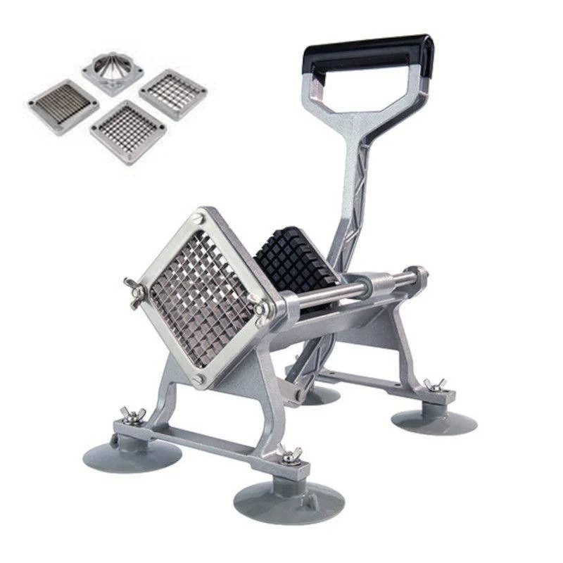 Affetta Verdure In Acciaio Inox Con 4 Lame Intercambiabili