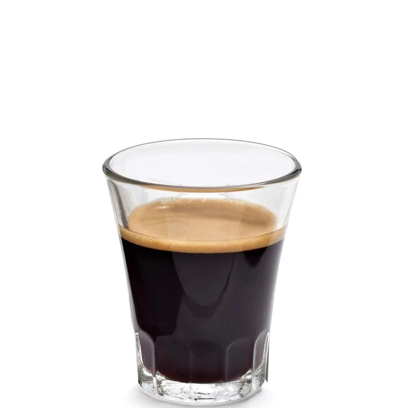 7 cl - Amalfi Bicchierino Caffé In Vetro Temperato - Set 4 Pz