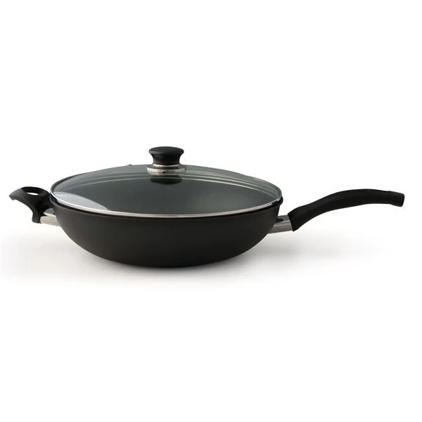 32 m - Cortina Wok Con Manico Antiaderente In Alluminio