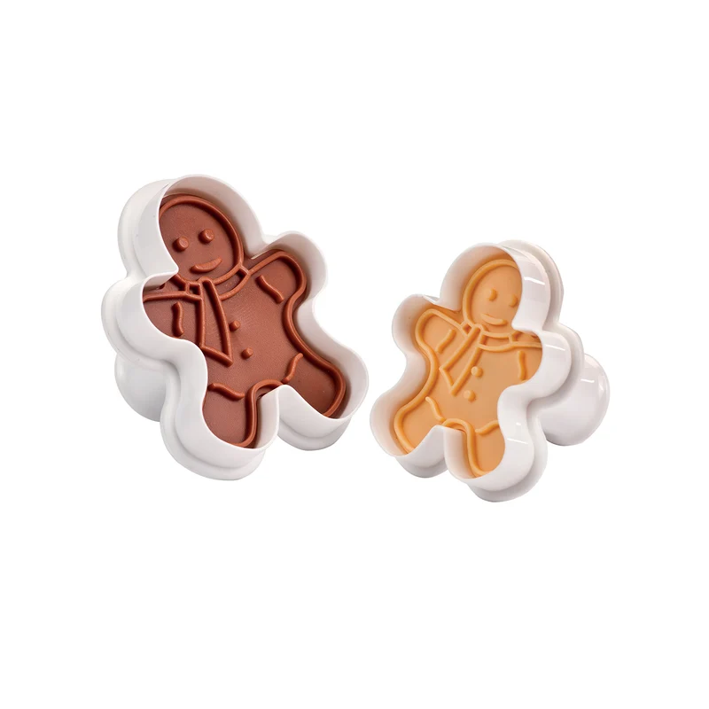 Set 2 Timbri Taglia Biscotti Natalizi