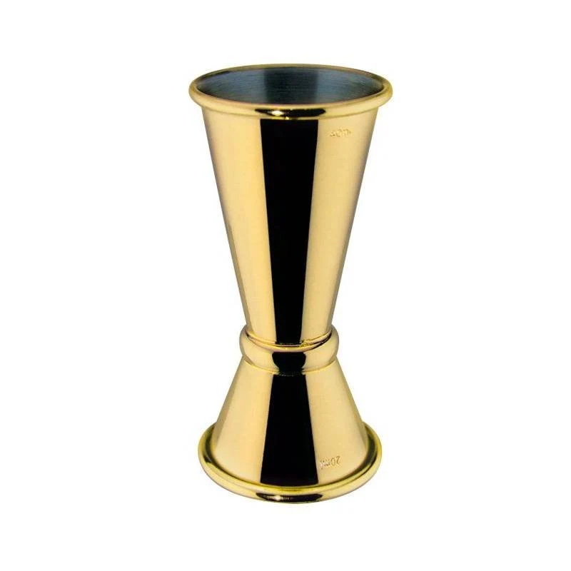 2-4 cl - Mixage Jigger Doppio In Acciaio Inox
