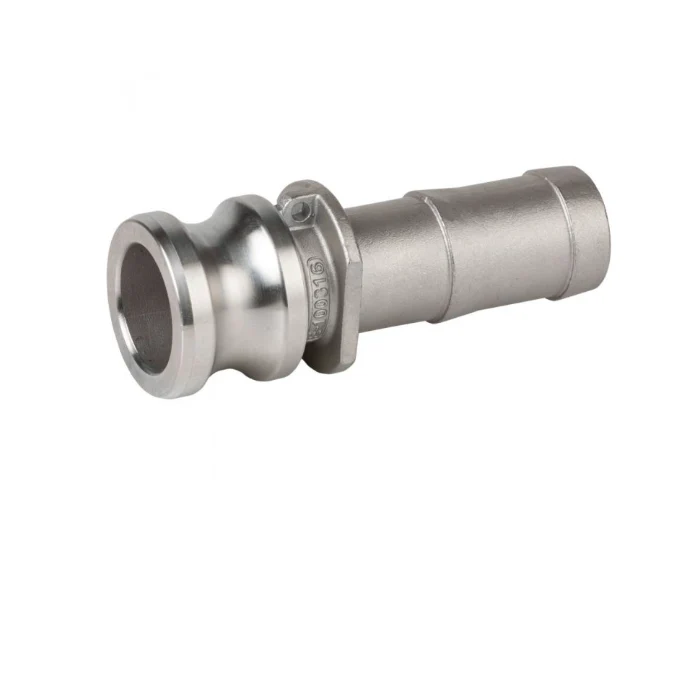 Kamlock Macho Manguera Tipo E inox A-316