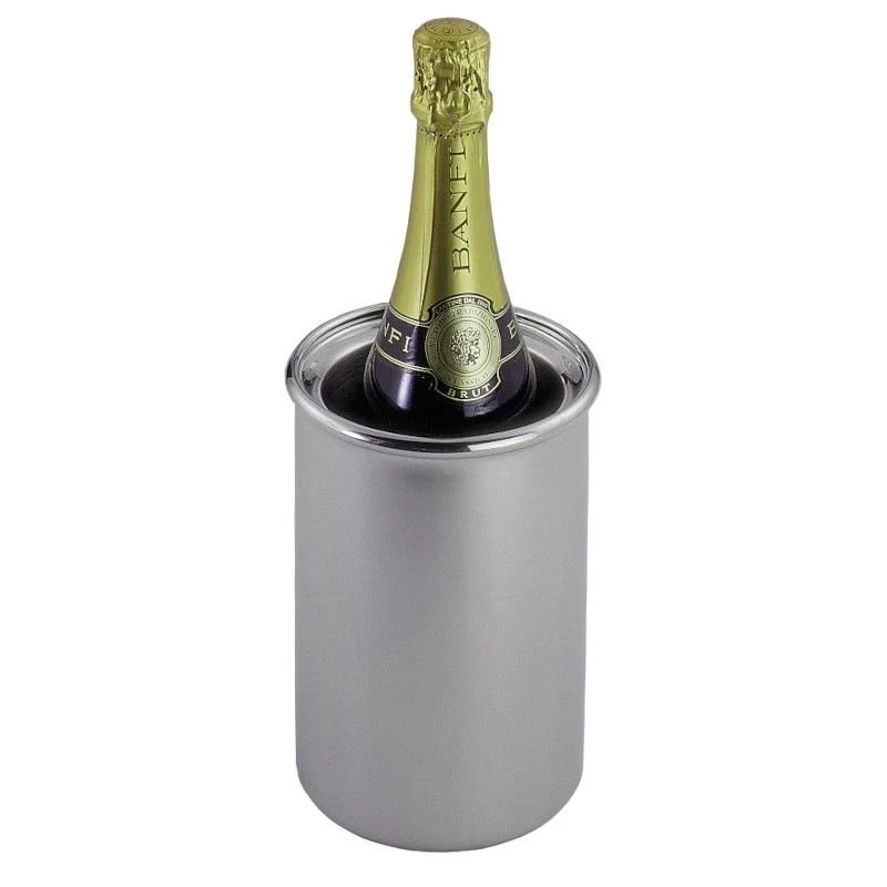 10 cm - Rinfrescatore Bottiglia In Acciaio Inox