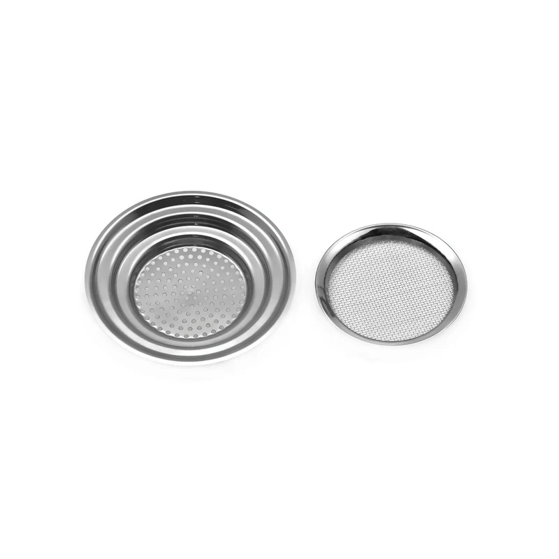 Set 2 Filtri Per Olio E Salse In Acciaio Inox