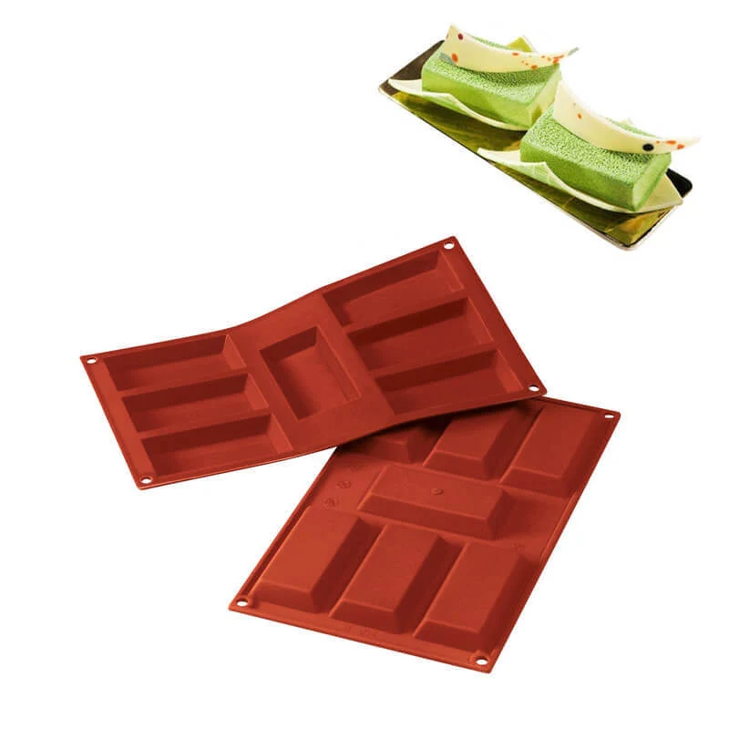 7 Forme Classic Stampo Financiers In Silicone