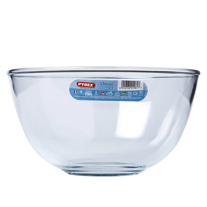 Classic Coppa Multiuso Rotonda In Vetro Borosilicato