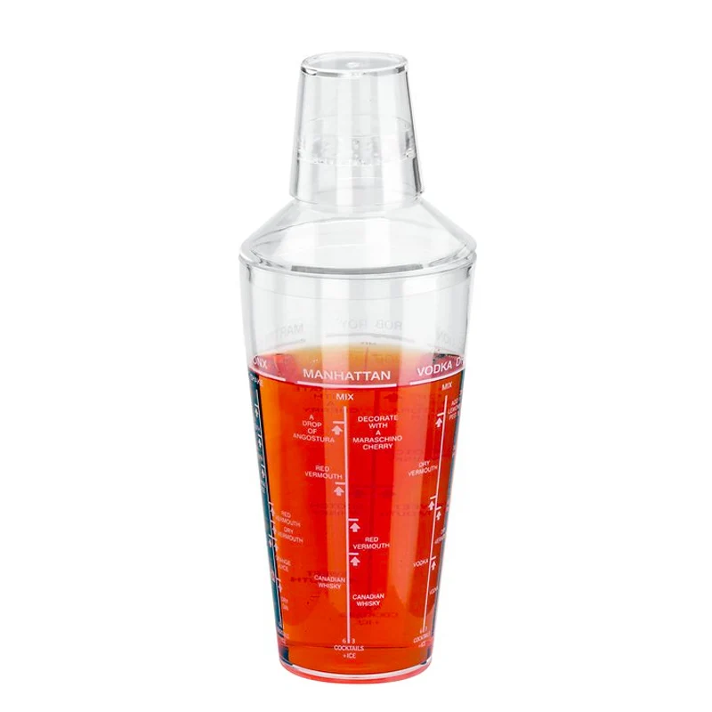 42 cl - Bar Happy Hour Shaker Long Drink In Acciaio Inox
