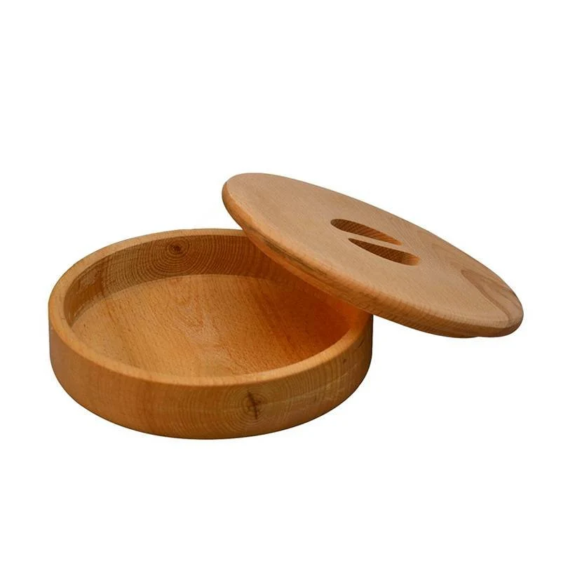 19 cm - Contenitore Tortillas In Legno