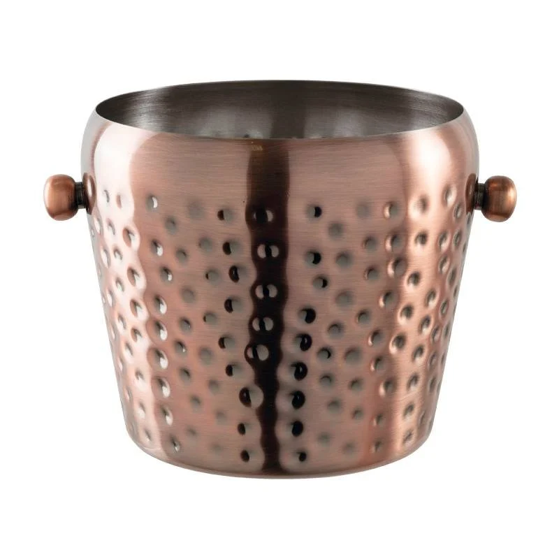 Ø 15 x H 14 cm - Secchiello Ghiaccio In Acciaio Inox