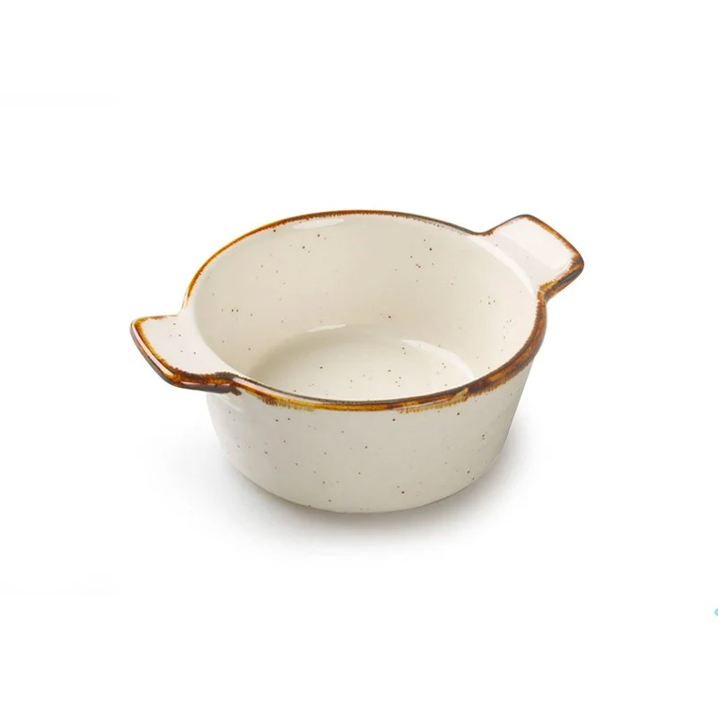 13 cm - Just Colour Mini Casseruola In Porcellana - Set 6 Pz