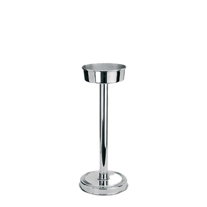 Ø 27.5 x H 61 cm - Colonna Porta Secchiello In Acciaio Inox