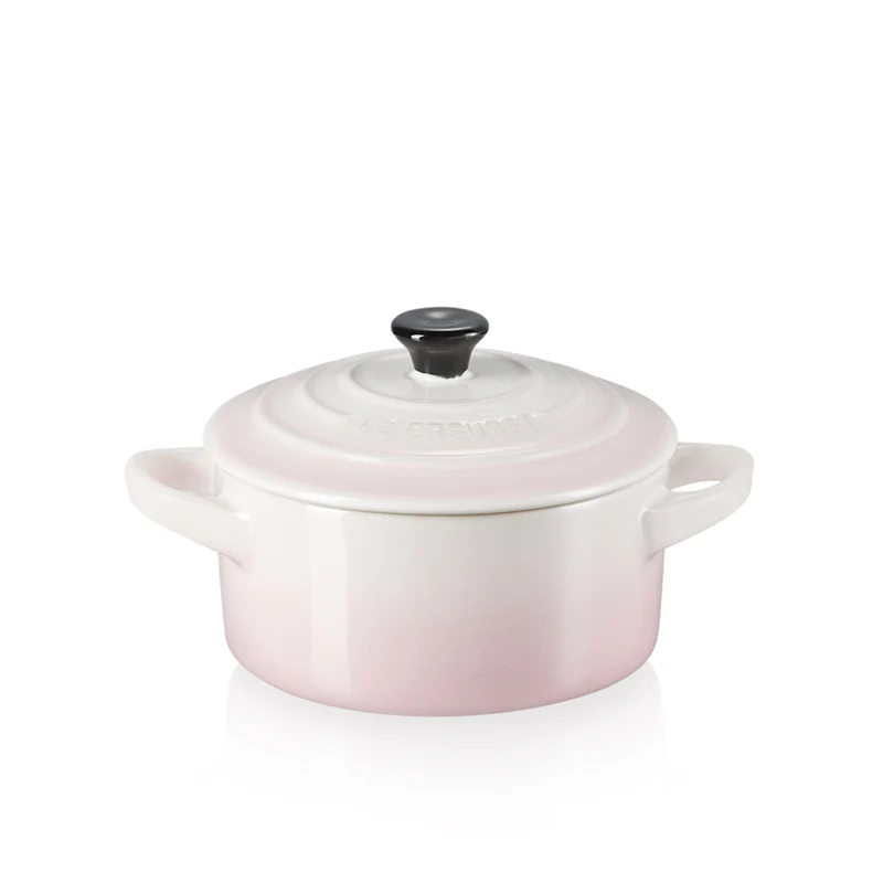 10 cm - Mini Cocotte Casseruola Rotonda In Gres Vetrificato