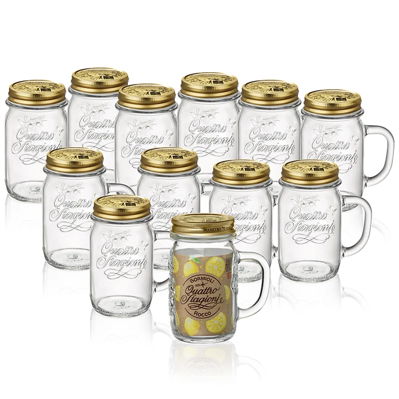 41.5 cl - Quattro Stagioni Vasetto Con Manico - Set 12 Pz