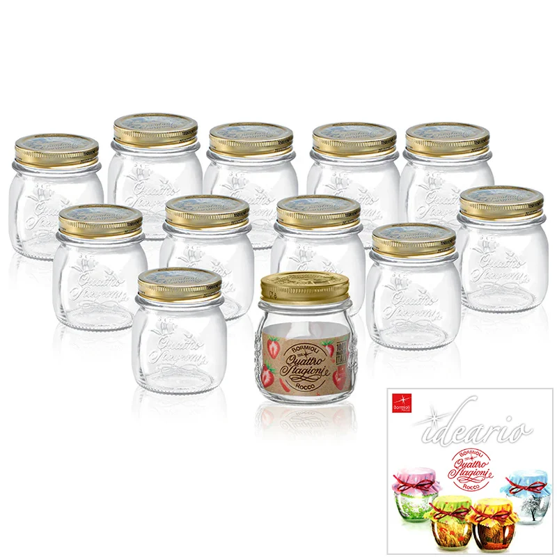 25 cl - Quattro Stagioni Vasetto Con Ricettario - Set 12 Pz