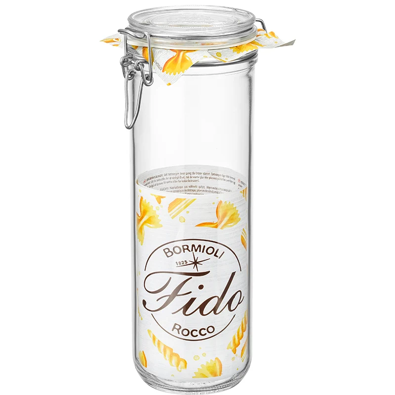 135 cl - Fido Vasetto Ermetico Cilindrico In Vetro