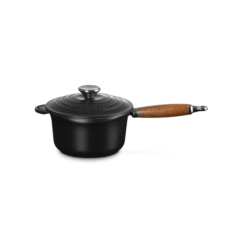 18 cm - Casseruola Bassa Con Manico Lungo In Ghisa