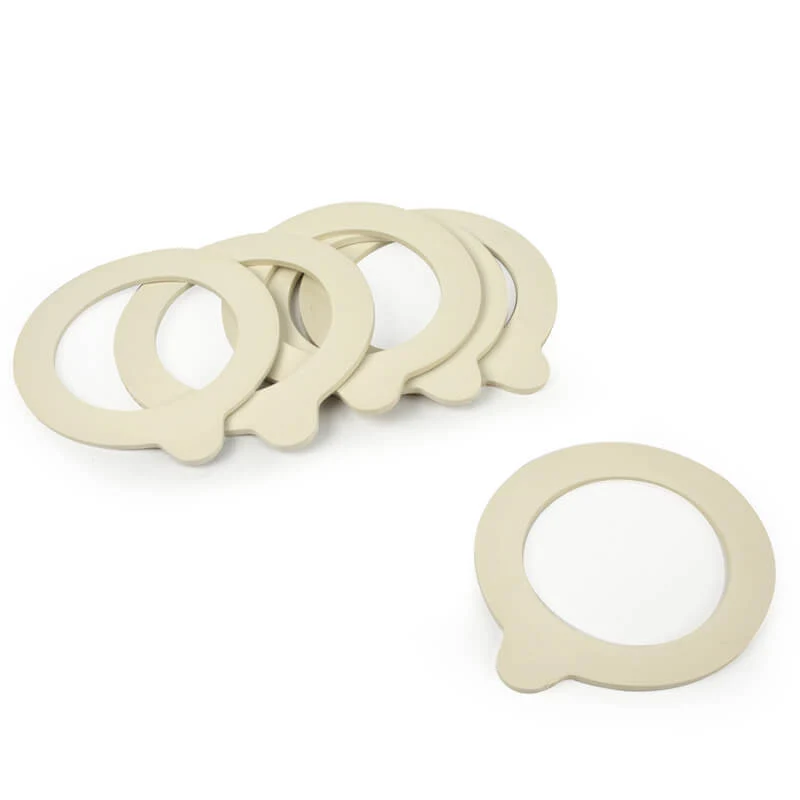9 cm Fido Guarnizioni Fido In Vetro - Set 6 Pz