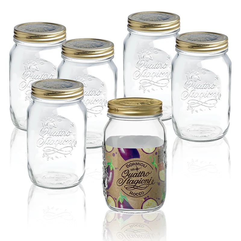 100 cl - Quattro Stagioni Vasetto - Set 6 Pz