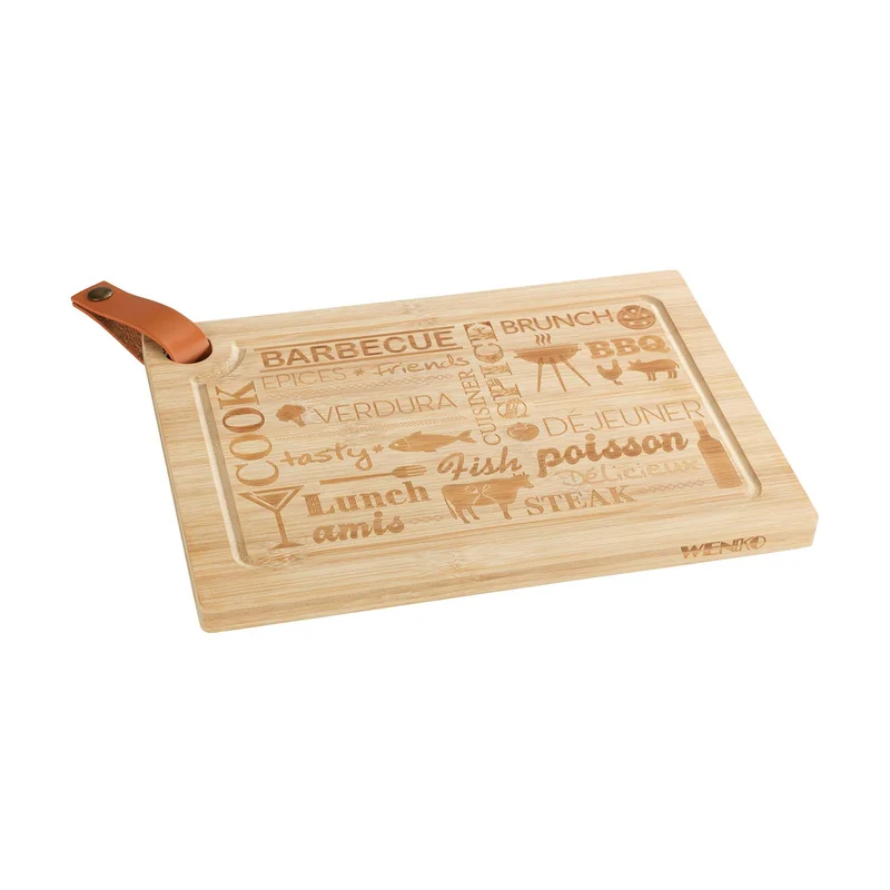 Tagliere Per Bistecca In Bambù 33x23cm