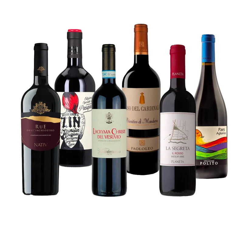 Tesori Del Sud Degustazione - Set 6 Bottiglie