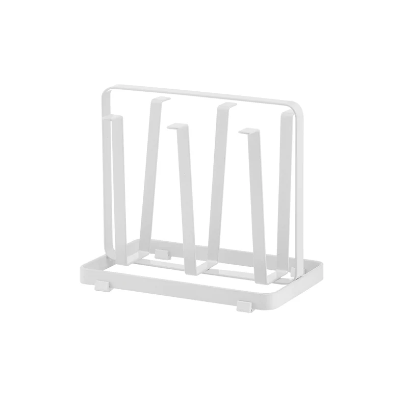 Porta Bicchieri Bianco in Metallo – Supporto per 12 Calici