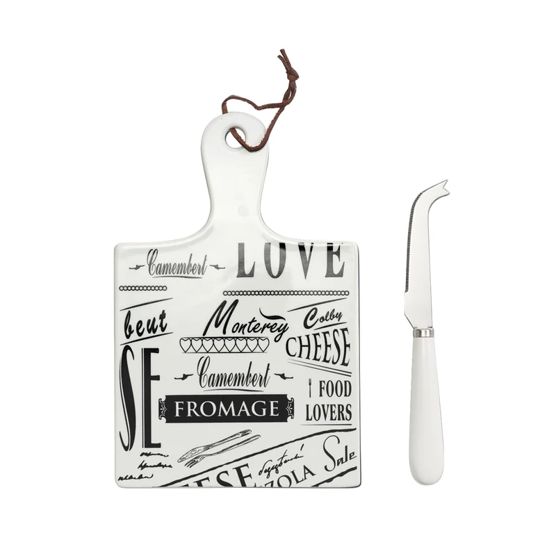 Set Vassoio Per Formaggio 26x17cm