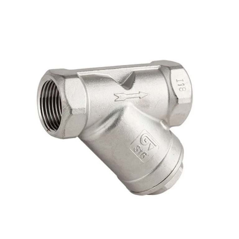 Filtro en "Y" Roscado en Acero Inoxidable A-316 Genebre