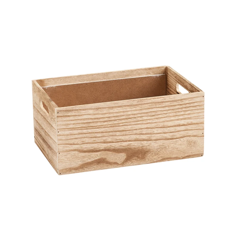 Scatola Jungle Organizer In Legno 31x21x14cm