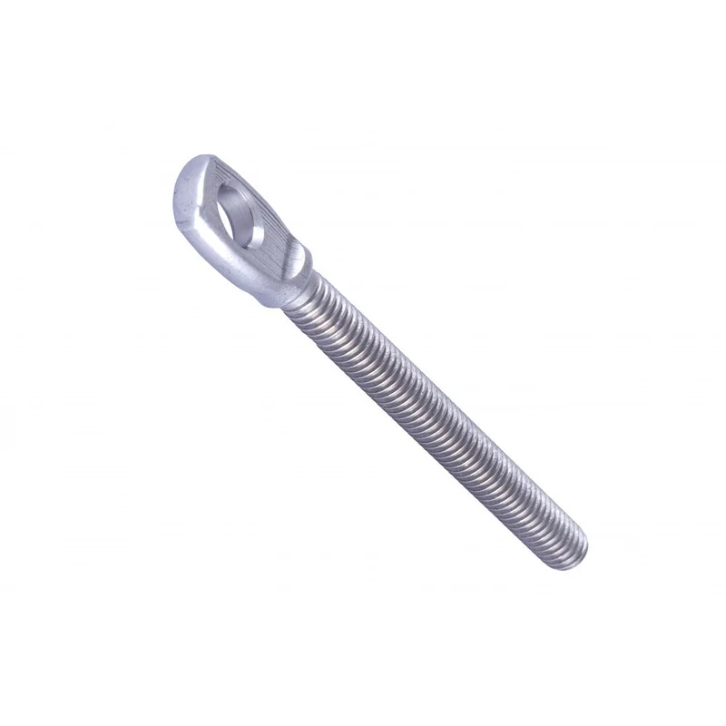 Terminal centrado derecha M-6 inox A-316