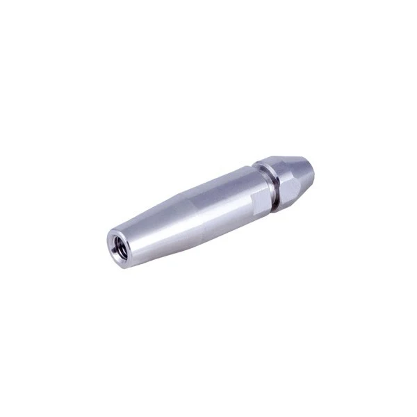 Terminal apriete rápido rosca interna derecha inox A-316 Ø5mm M6
