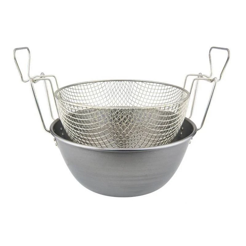 36 cm - Friggitrice Con Cestello In Ferro