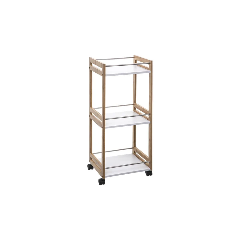 Carrello Da Cucina A 3 Ripiani 36x30x80cm