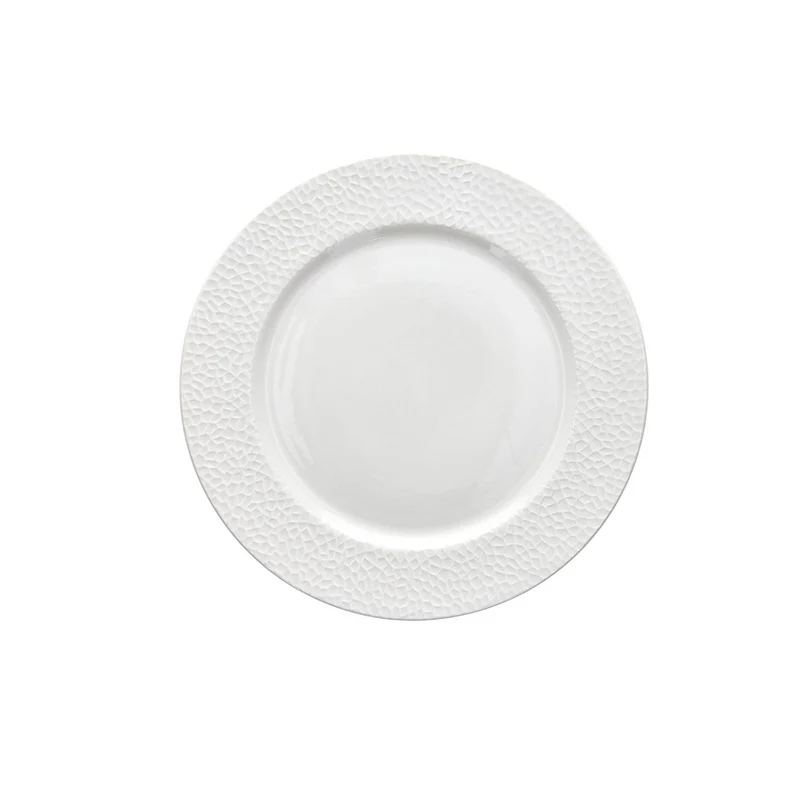 19 cm - Golf Piatto Frutta Dessert In Porcellana - Set 6 Pz