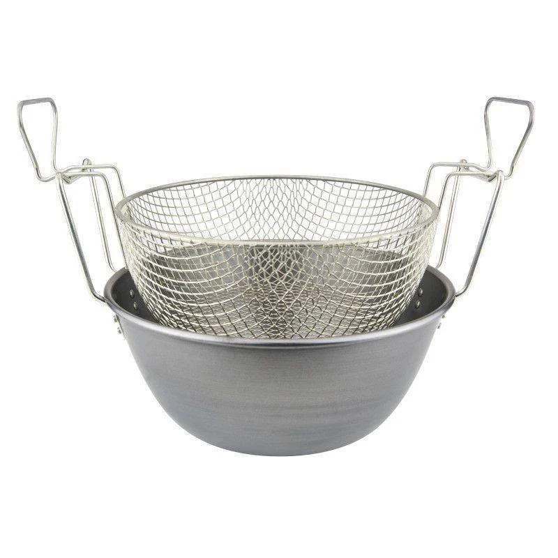 42 cm - Friggitrice Con Cestello In Ferro
